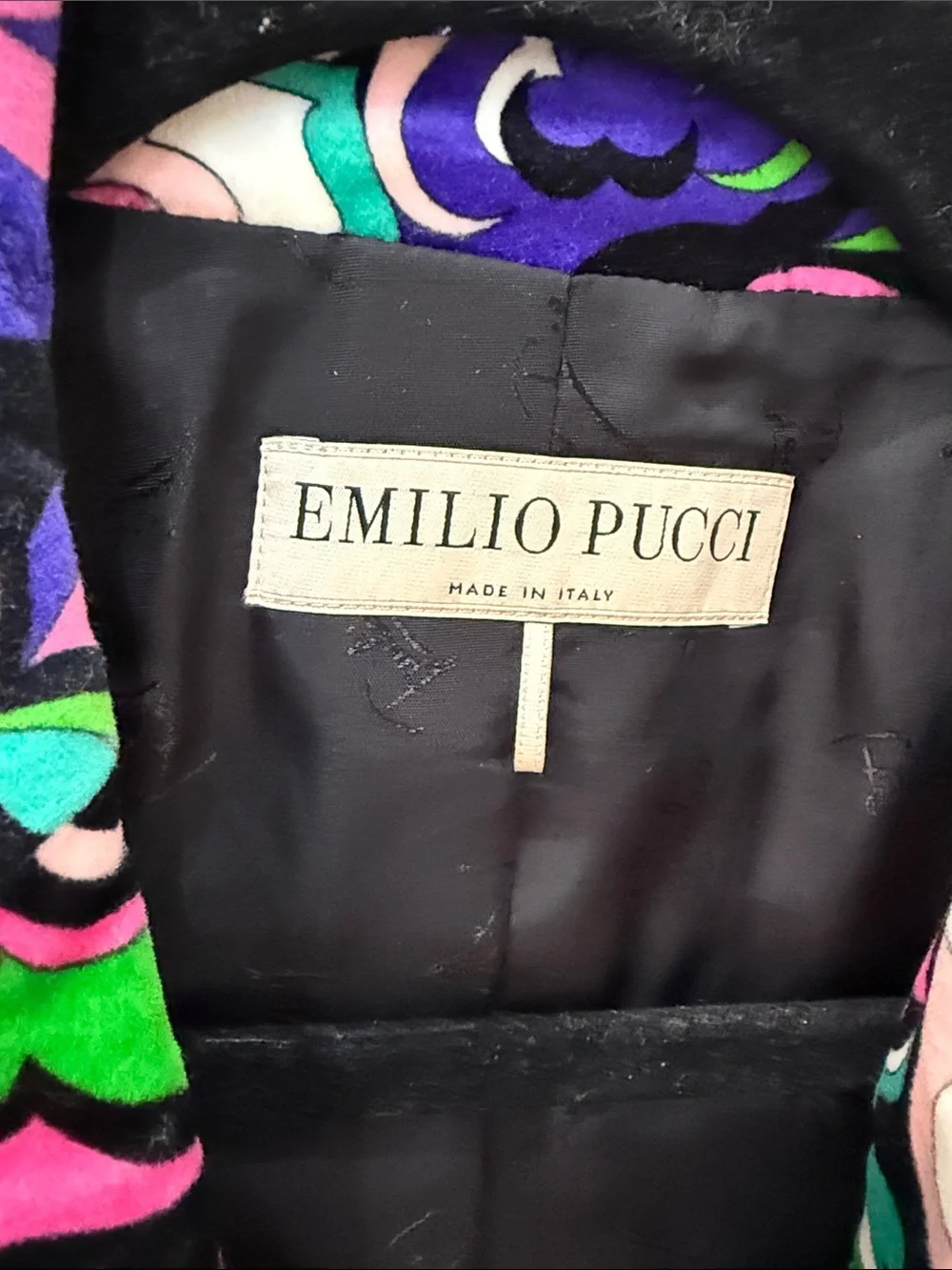 Emilio Pucci Pink Green Blue Blazer
